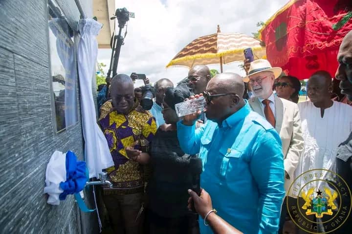PRESIDENT AKUFO-ADDO COMMISSIONS €37.6 MILLION WATER SUPPLY PROJECT IN THE UPPER EAST REGION 